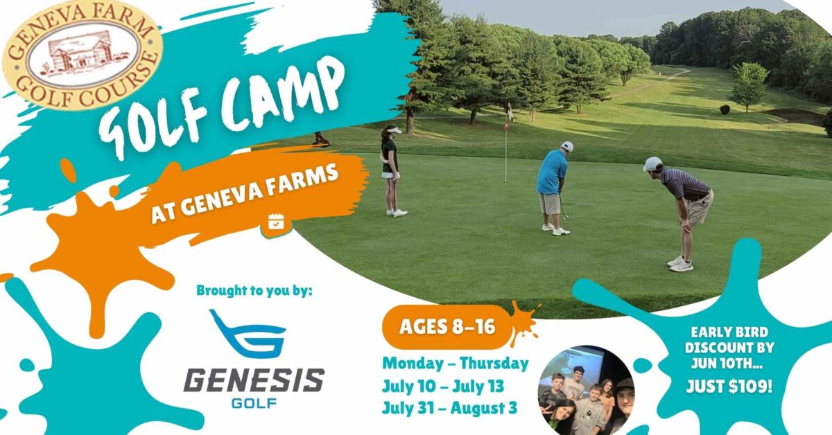 2023 Summer Golf Camps at Geneva Farms Genesis Golf